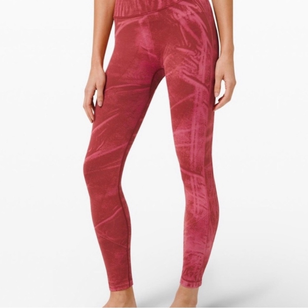 Lululemon Ebb to Street Tight Wash Leggings